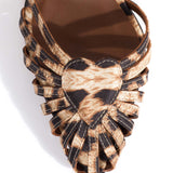 Keesha 55 Leopard Print Satino