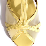 Therese 20 Sparkling Mesh Faux Leather & Pineapple Ice Cream