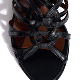 Vickey 50 Black Stiletto High Heels