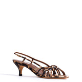 Scarlett 50 Leopard Print Satin Cat