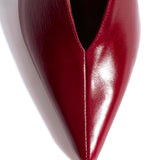 Phia 55 Pin Krentantis Polished Goat Leather Garnet