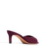 Mazy 55 Nubuck Fig in Violet