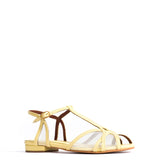 Therese 20 Sparkling Mesh Faux Leather & Pineapple Ice Cream