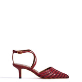 Schila Shimmering Sheep Slippers & Mesh Pomegranate
