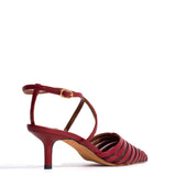 Schila Shimmering Sheep Slippers & Mesh Pomegranate