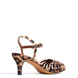 Keesha 55 Leopard Print Satino