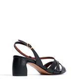 Natasha 50 Blizgantis Juodas Avies Kailis