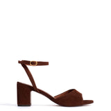 Jolie 55 Chocolate Nubuck Leather