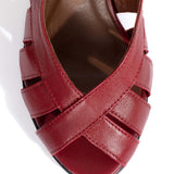 Sophie 50 Stiletto Glossy Sheep Red