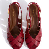 Sophie 50 Stiletto Glossy Sheep Red
