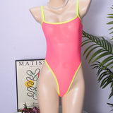 Corina – Body din mesh transparent