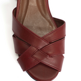 Sanni 20 Soft Plush Calves - Garnet