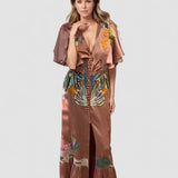Zoe – Rochie maxi boho brodată