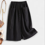 Talia | Retro Midi Skirt