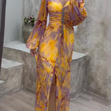 Crina – Rochie cu decolteu în V și siluetă fluidă