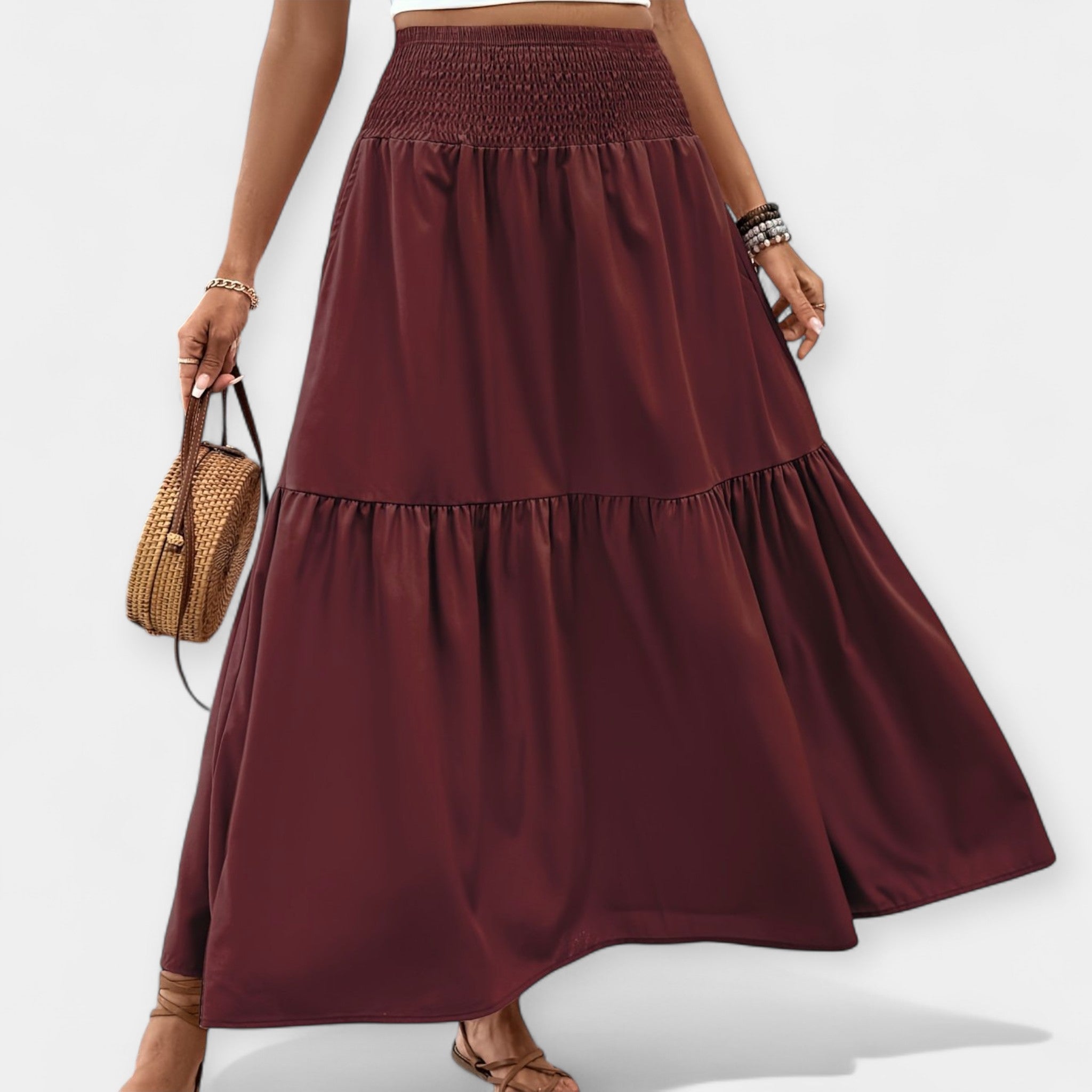 Valentina | Flower Print Skirt