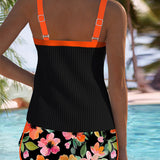 Miruna – Costum de baie din două piese, tankini cu pantaloni