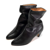 Vully 50 Stiletto Soft Black Calf Leather
