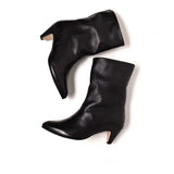 Vully 50 Stiletto Soft Black Calf Leather