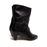 Vully 50 Stiletto Soft Black Calf Leather