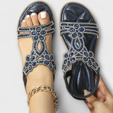 Marina – Sandale boho cu barete împletite