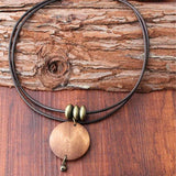 Collier "Arbre de Vie Sacré" en Bois Naturel - larbredeschakras.com