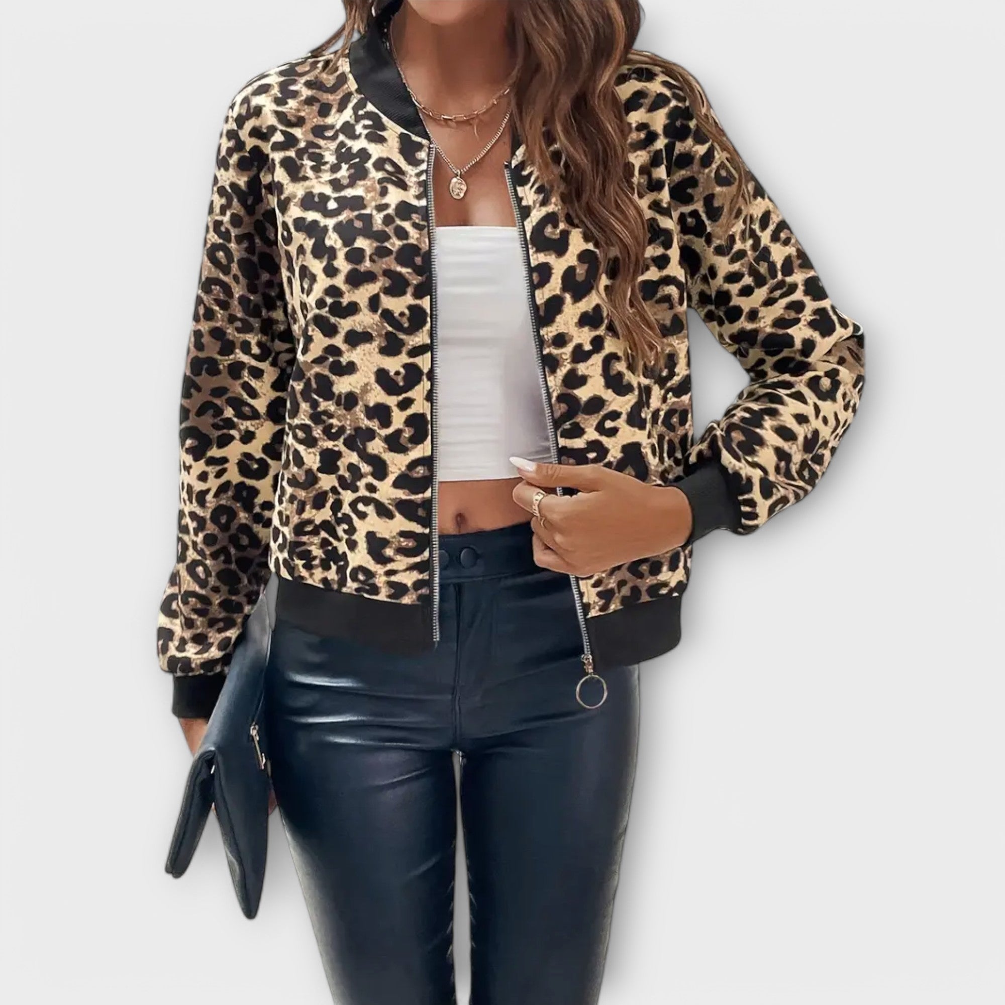 Raquel | Stilinga Leopardinė Striukė