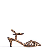 Keesha 55 Leopard Print Satino