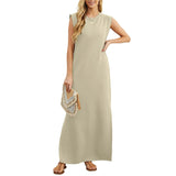 Tereza – Rochie maxi minimalistă