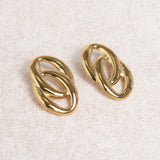 Aukso Auskarai" can be rewritten as "Gold Earrings.