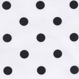 White Halter Polka Dot Triangle Bikini Set