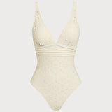 Off-White Vieno Gabalo Maudymosi Kostiumas su Bralette