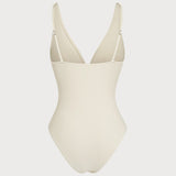 Off-White Vieno Gabalo Maudymosi Kostiumas su Bralette