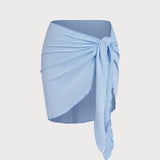 Blue Lace Curtain