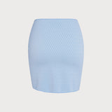 Blue Lace Curtain