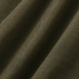 Žalias Midi Suknelė su Mock Neck ir Ruožais
