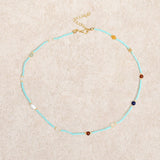 Blue Beaded Necklace