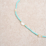 Blue Beaded Necklace